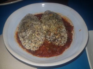 Quinoa croquette at CactusCat Bar in Barcelona