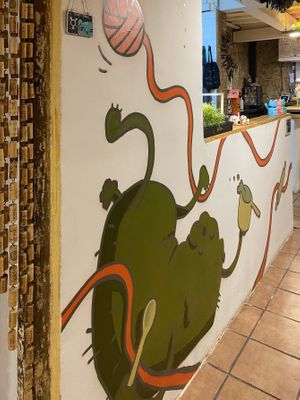 Love this!  at CactusCat Bar in Barcelona