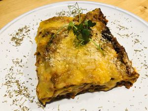 ラザニア at CactusCat Bar in Barcelona