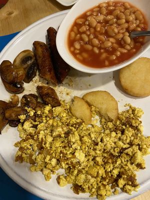 All day breakfast  at CactusCat Bar in Barcelona