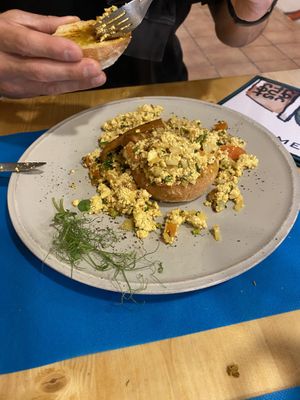 Tofu roll  at CactusCat Bar in Barcelona