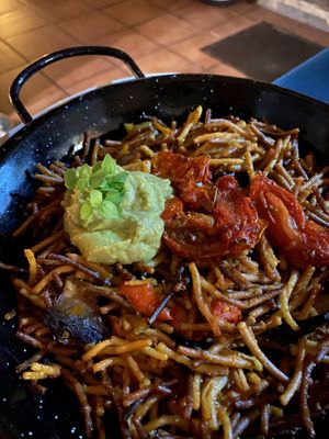 Fideuá! Delicious. at CactusCat Bar in Barcelona