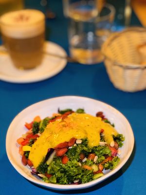 Side salad  at CactusCat Bar in Barcelona