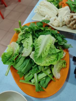 Vegetables at May Flower Restaurant in Tanah Rata