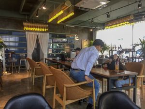 The ambiance  at Laluna Cafe in Gunsan