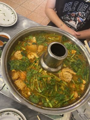 Tom Yum   at Ferm Nyonya in Tanah Rata