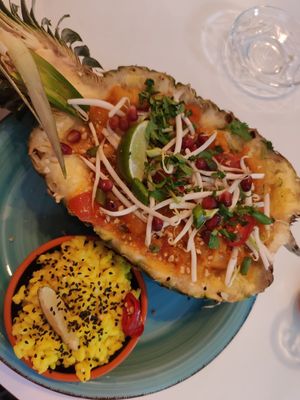 Curry ananasowe at Falla in Slupsk