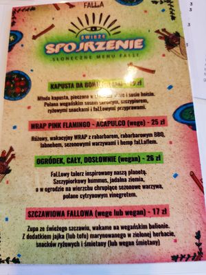 Summer specials at Falla in Slupsk