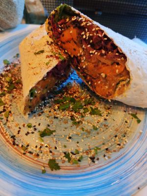 Hemp wrap at Falla in Slupsk