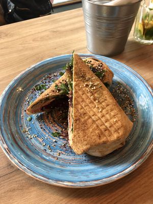 Avo-nori wrap at Falla in Slupsk