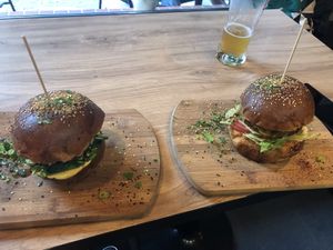 Burgery at Falla in Slupsk