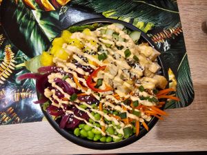 Bowl nr 2 z tofu at Aloha Poke in Lodz