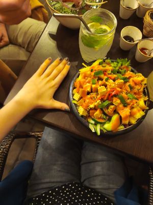 Vegan option- Maui poke at Aloha Poke in Lodz