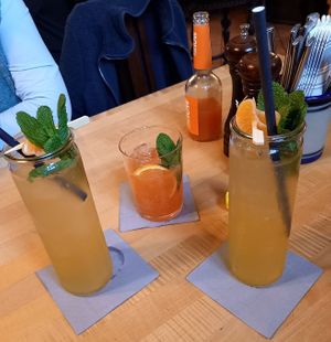 Hausgemachte Limo at Oskar in Bayreuth