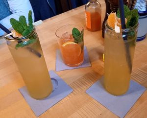 Hausgemachte Limo at Oskar in Bayreuth