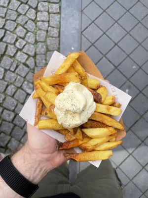 Leckere Pommes  at Friet Elite in Maastricht