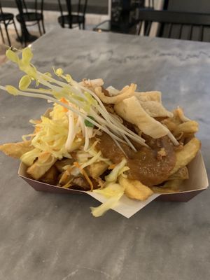 Vegan Gado Gado at Friet Elite in Maastricht