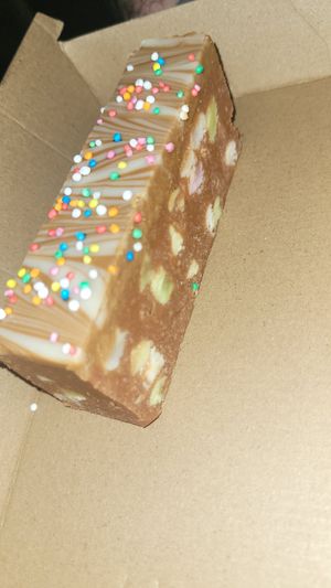 Lolly cake at Hello Rosie in Hamilton