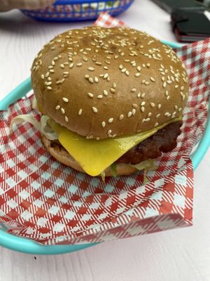 BBQ burger  at Hello Rosie in Hamilton