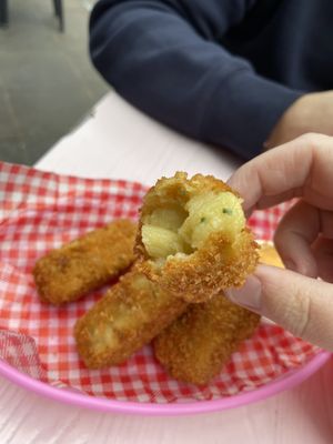 Inside a bite   at Hello Rosie in Hamilton