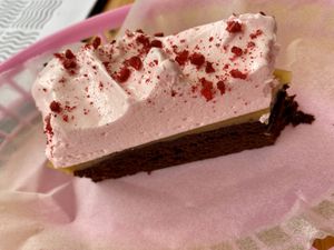 Pinky at Hello Rosie in Hamilton