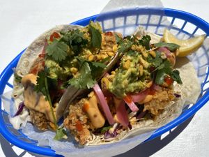 Chikn tacos at Hello Rosie in Hamilton