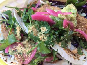 Chick n taco’s at Hello Rosie in Hamilton