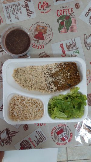 Kibe de abóbora at Comer Zen in Vila Velha