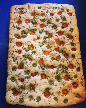Focaccia at Prasad Soul Food in Lahaina