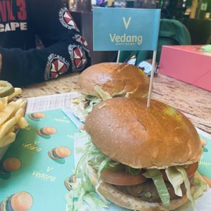   at Vedang - green burger | Mall of Berlin in Berlin