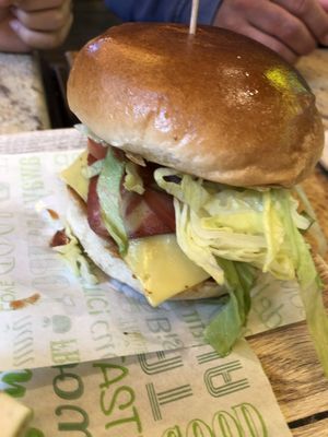   at Vedang - green burger | Mall of Berlin in Berlin