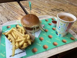   at Vedang - green burger | Mall of Berlin in Berlin