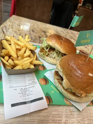 Really good food 10/10  at Vedang - green burger | Mall of Berlin in Berlin