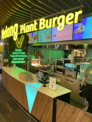 Vedang Plant Burger  at Vedang - green burger | Mall of Berlin in Berlin