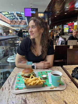   at Vedang - green burger | Mall of Berlin in Berlin