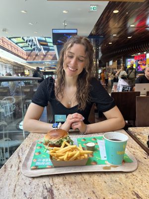   at Vedang - green burger | Mall of Berlin in Berlin