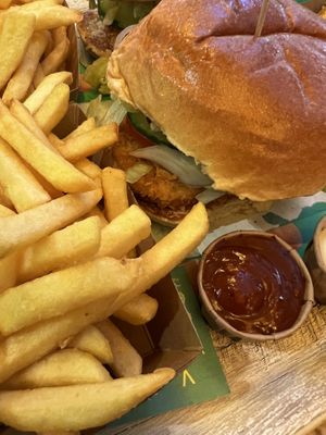   at Vedang - green burger | Mall of Berlin in Berlin