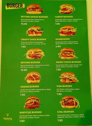  at Vedang - green burger | Mall of Berlin in Berlin