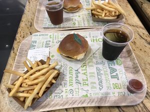 Menu at Vedang - green burger | Mall of Berlin in Berlin