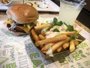 Bbq burger  at Vedang - green burger | Mall of Berlin in Berlin