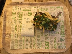 Chili-Cheese-Fries für 4,40 € at Vedang - green burger | Mall of Berlin in Berlin