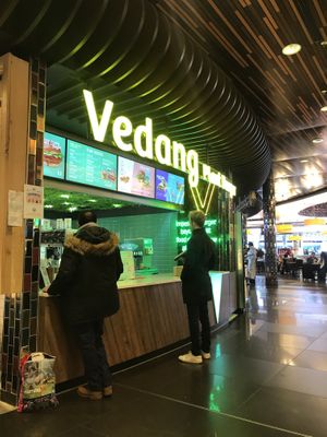In the mall!  at Vedang - green burger | Mall of Berlin in Berlin