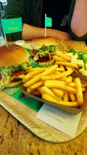 ❤️  at Vedang - green burger | Mall of Berlin in Berlin