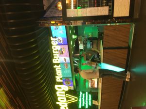 Great place - the burger and the fries are perfect! at Vedang - green burger | Mall of Berlin in Berlin