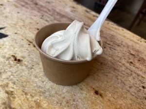 Soft eis  at Vedang - green burger | Mall of Berlin in Berlin