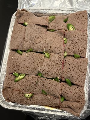 Veggie agelgil  at Lucy Ethiopian in Las Vegas