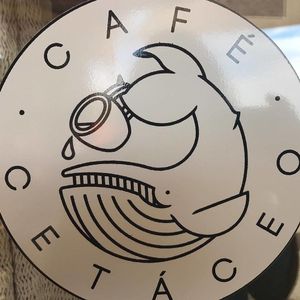 Logo at Cafe Cetaceo in San Jose Del Cabo