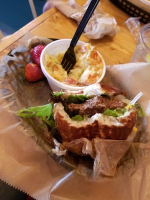 Its what's for lunch. at Juicy's Wellness Cafe in Murfreesboro