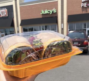Southwest Crunch Wrap  at Juicy's Wellness Cafe in Murfreesboro