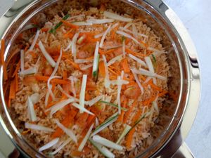 Healty food #bakbajo at Bak Bak Jo in Kudat